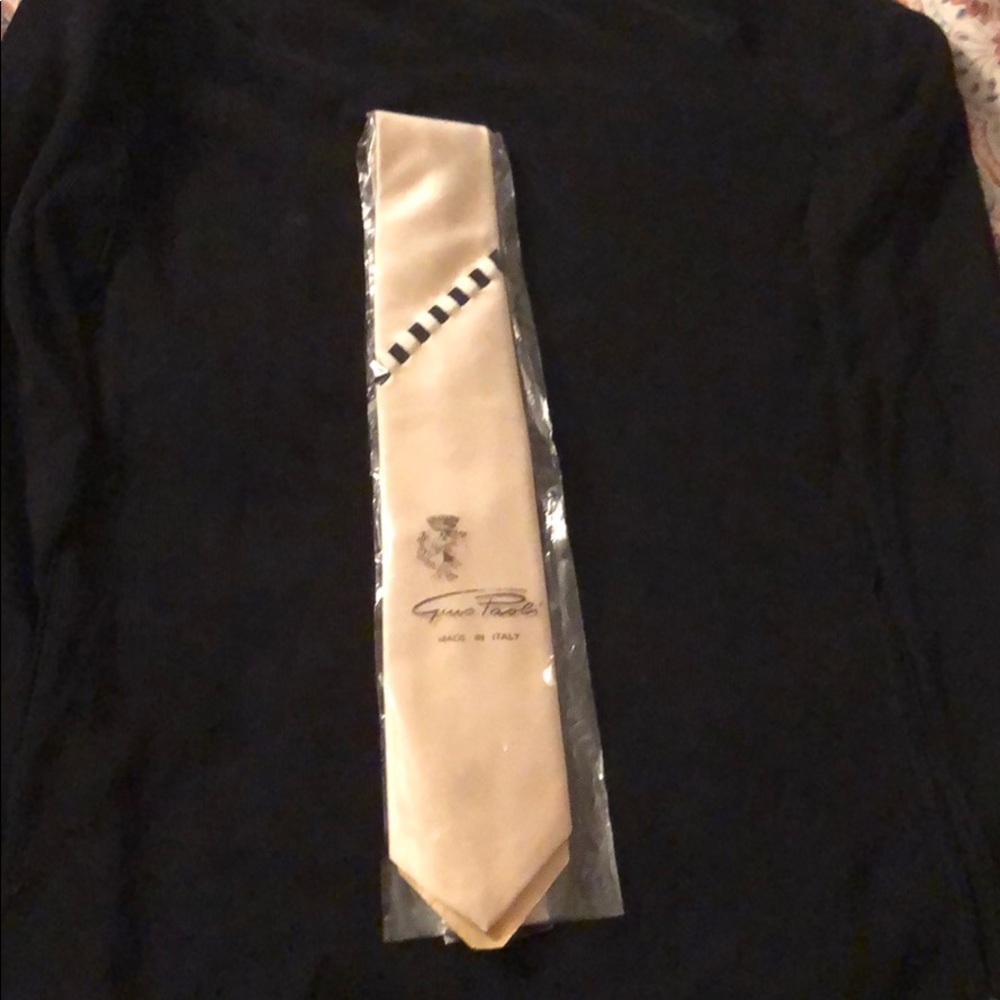 Gino Paoli Skinny Silk vintage tie